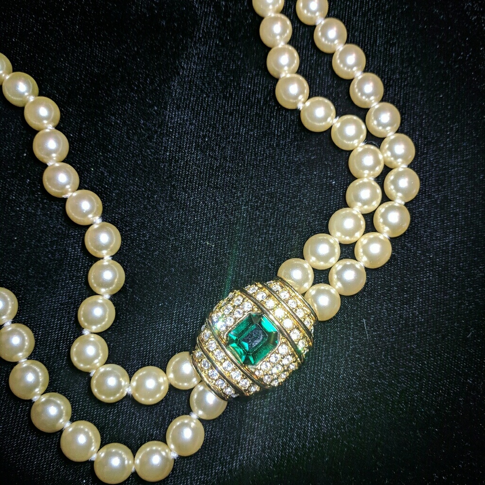 Joan Rivers Double Strand of Faux Pearls